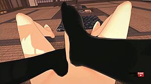 Kikoru, ride Mina's futanari wild