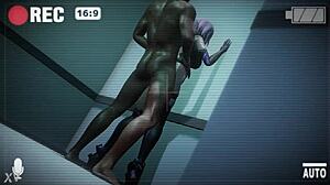 מש קיריילייט בהקלטת וידאו פנימית אינטנסיבית קוקולד הנטאי