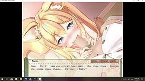 Konko in heat lets play your waifu foxgirl