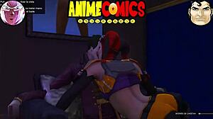 The Joker and Harley Quinn as a prostitute