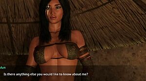 The protagonist meets the blonde girl with small tits and blowjob lips in lust city 06, leading to bukkake and creampie