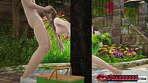 Miwa's Titfuck Service! Big Dick Handjob and Gloryhole Cum in Mouth!