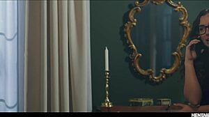 Leana Lovings gets her pussy wrecked by monster in toilet hentai anime!