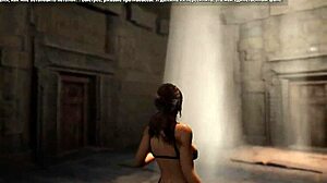 the ancient obelisk awakened and began actively fucking lara 3d hentai game animation