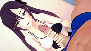 i thought mona just wanted to play with a dick, but she enjoyed the infirmary visit in genshin impact