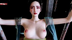 Goddess unreal curves real seduction - 3d animation hentai with enticing scenes