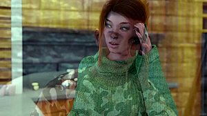 Beautiful Sexy Redhead College Girl in Being a Dik 247