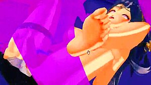 Can Keqing's tight pussy handle being ripped open by a huge cock?