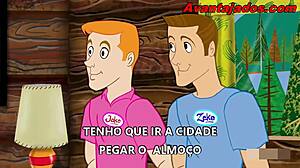 Gay Pornstar Enjoys Hot Orgy Surprise