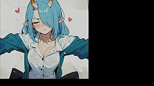 ONIMUSUME YANKEE HENTAI GAME EP 2: MAKING GAME GIRL ROOMMATE PREGNANT WITH MULTIPLE CREAMPIE