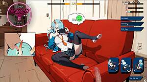 ONIMUSUME YANKEE HENTAI GAME EP 2: MAKING GAME GIRL ROOMMATE PREGNANT WITH MULTIPLE CREAMPIE