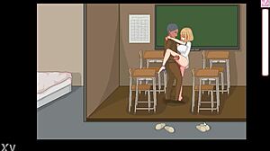 Cute Blonde Having Sex With Her Teacher In Bt Life Hentai Game