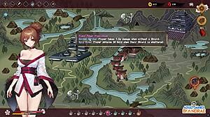 in episode 15, the demon of ignorance rims and milks the general's cock in half-demon shinobi