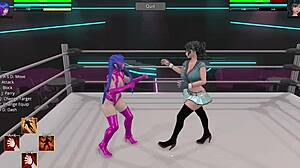 Gledam Bari se boji Lucretie v Heroine Rumble 2