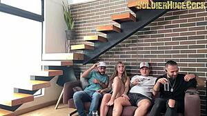 He invites me to watch the game