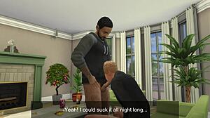 Sims4 - Home Alone with Carlos - Part 1, Teasing Questions Arise, Anime, Game, Hentai, Fun