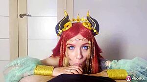 Redhead girl Sunako K moans softly