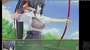 Disciplinary Officer Aoi Nanami Faces Archery Vibrator Challenge In Ryorin Academy Office With Big Tits And Fetish Toys