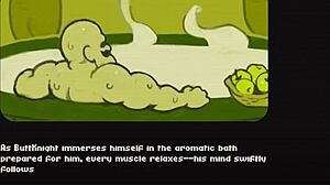 Buttknight Hentai Game Ep 1 Maid Creampie Made Her Cum