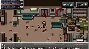 Cheating wife in hospital lingerie gets creampie during survival mission netorare route part four.