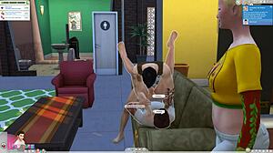 Intense Passion In Sims 4 Public Gay Sex