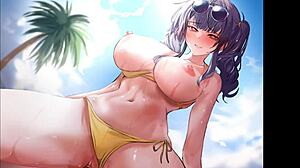 아즈레인 폴라 크림파이 당함!