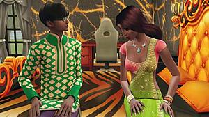 Wow, teen Indian couple has sex after marriage!