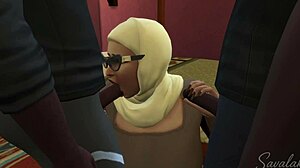 2 cambrioleurs tombent sur princesse arabe