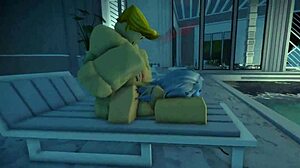 Roblox slut gets fucked rough and hard by bwc