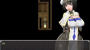 Nympomainia priestess swallows cum at party