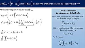 טורסיון של עקומה - תרגיל 1