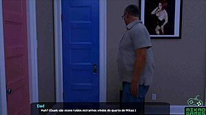 Milfy city ep 47: step mom contrasts with dad's wife in final fuck