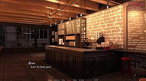 the barista moans as the feminist lesbian eats her ass