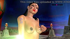 tamil audio story - tamil kama kathai - an animated cartoon video of beautiful desi girls solo activities