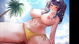 Pola dari Azur Lane dapat creampie!