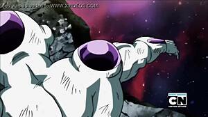 freezer gets defeated and humiliated by topp in dbs audio latino