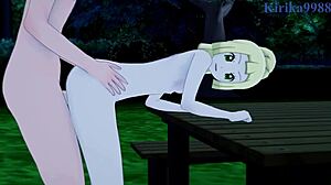 Lillie and sabrina natsume share intense sex in pokemon hentai