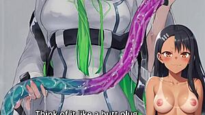 Spending the day with nagatoro in femdom cage