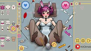 My Jazzy Lolly Crush Plays with Horny Bunny Toys