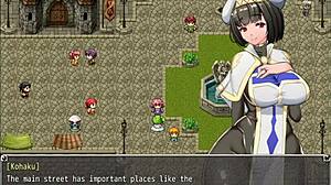 Nympomainia priestess swallows cum at party