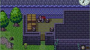 nanako's alley gangbang in vh game: teen group action