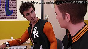 i feel so excited working at the local strip club flirting with all the hot naked strippers in being a dik 66