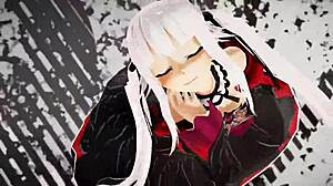 mmd-r18 goodnight kiss with kirie by dm144