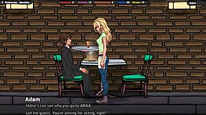 Landlord Cums On Jenny's Ass