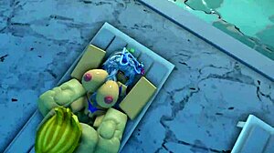 זונה ברובלוקס מזוינת חזק וקשה על ידי BWC