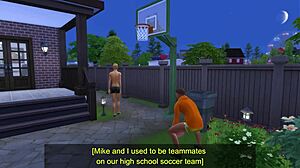 sims4 - weekend at mikes and his dad - part 1