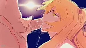 Fischl Sucking Big Cocks In This Hentai Animation 😈