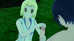 Lillie and sabrina natsume share intense sex in pokemon hentai