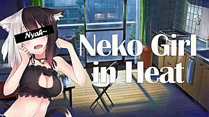 feel the intense heat and emotions as the neko girl mates with you in nsfw asmr roleplay
