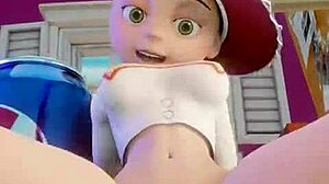 جيسي تمارس جنس في غرفة آندي نسخة ملابس